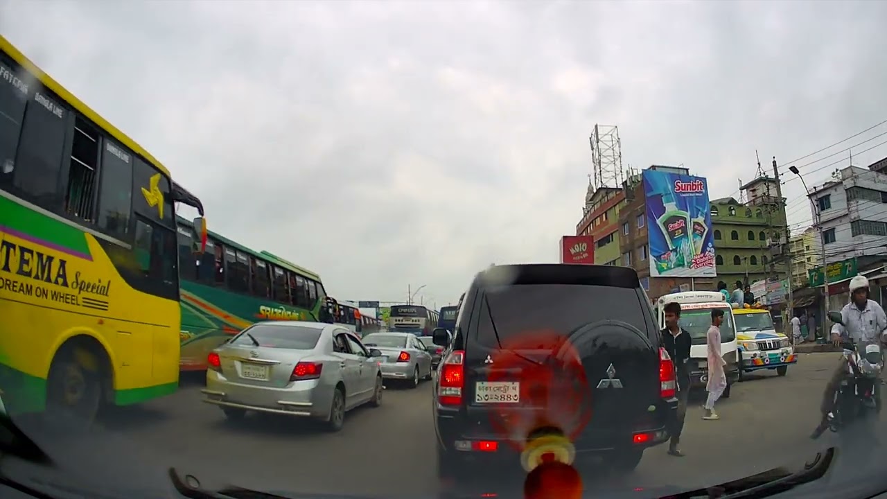 Dhaka to Manikganj Dashcam Footage on June 30 2023