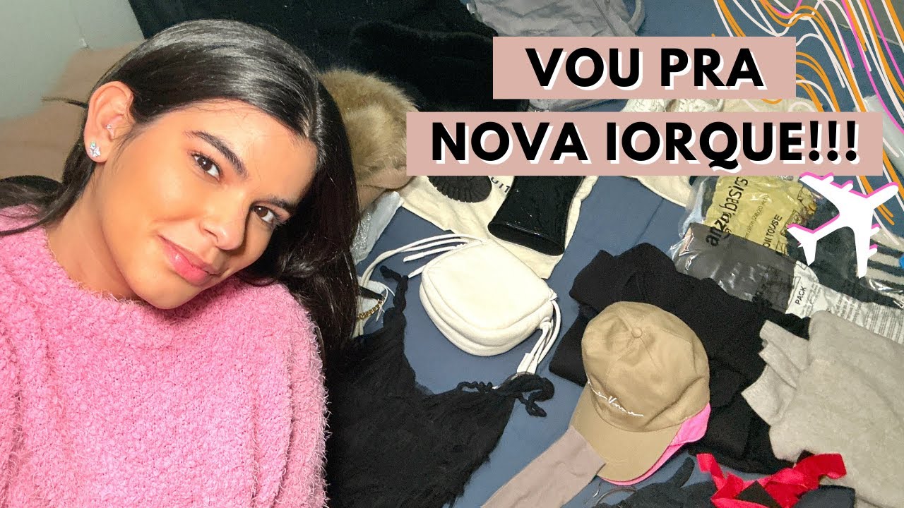 ARRUME A MALA PARA NOVA YORK: No Inverno Com Mala De Mão!