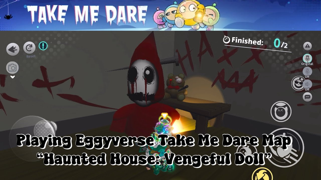Playing Eggyverse Take Me Dare Map “ Haunted House: Vengeful Doll” - Eggy Party