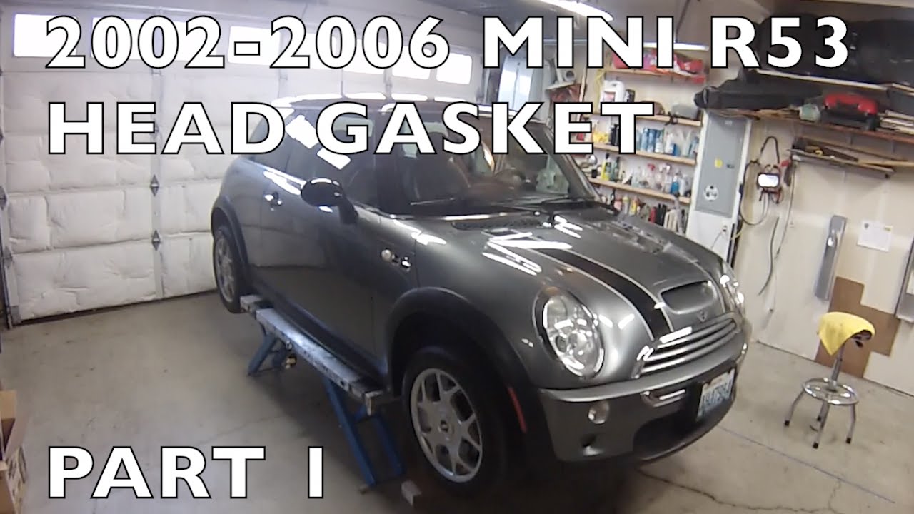 How to Replace MINI Cooper Cylinder Head/Gasket 2002-2006 R53 Part 1