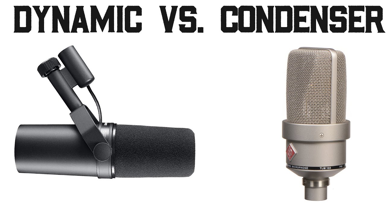 Dynamic or Condenser Microphone in a Noisy Environment