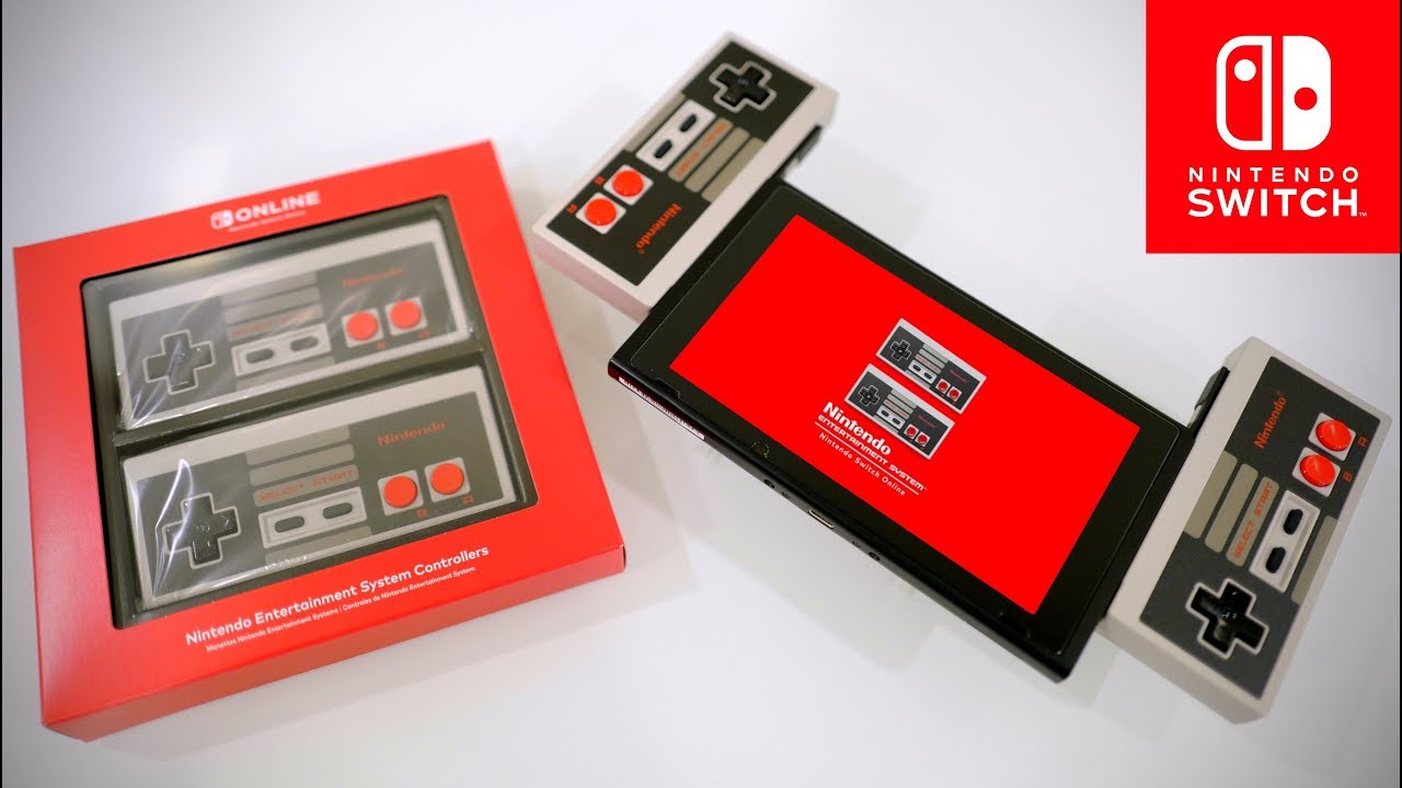 HANDS ON Nintendo Switch NES CONTROLLERS [UNBOXING]