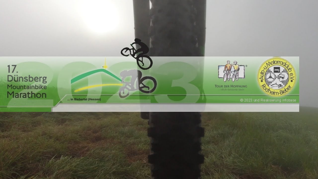 Dünsberg Mountainbike Marathon 2023 (Mini) - Reifen vor Kopf-Tour