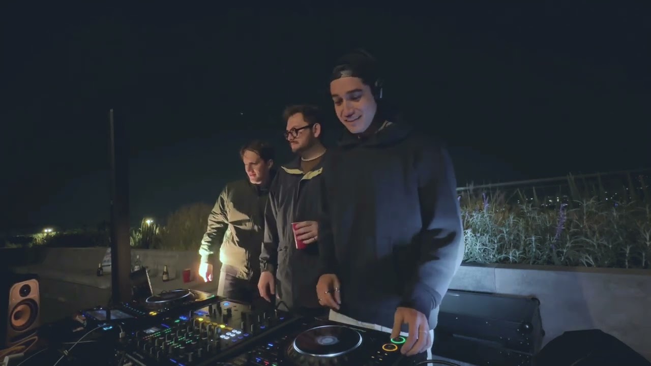 Rooftop DJ set | Daniel Etienne x Alure x MORVN | Tech House | Melodic House |  Techno