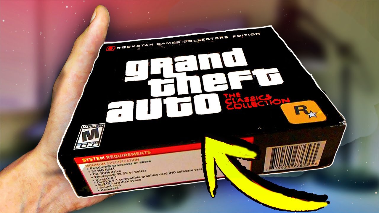 Compré la extraña PRIMERA EDICIÓN COLECCIONISTA de GTA (20 AÑOS)