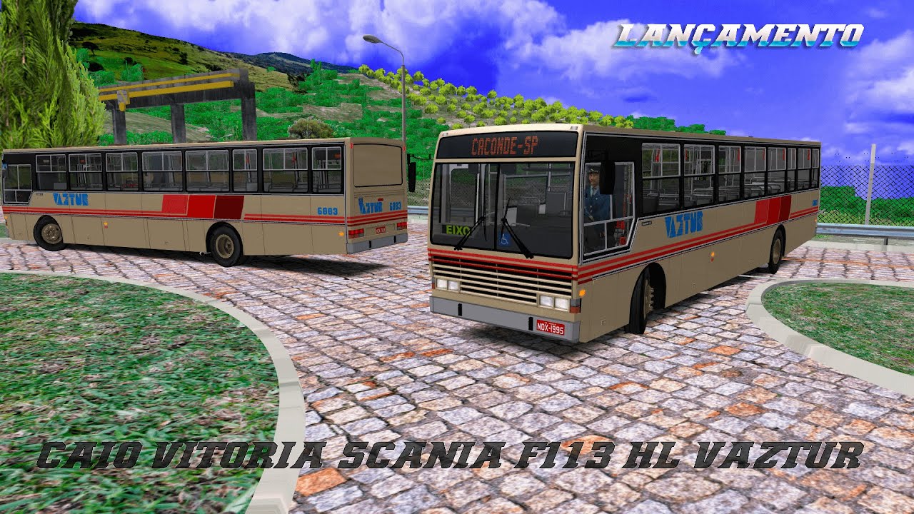OMSI 2 LANÇAMENTO CAIO VITORIA SCANIA  F113HL VAZTUR by Wesley Sampaio
