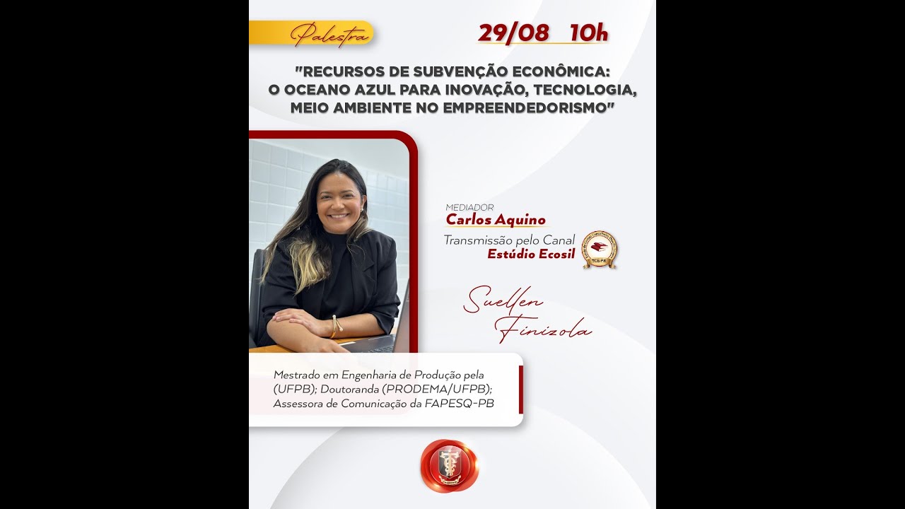 Recursos de subvenção econômica: inovação, tecnologia, meio ambiente no empreendedorismo.