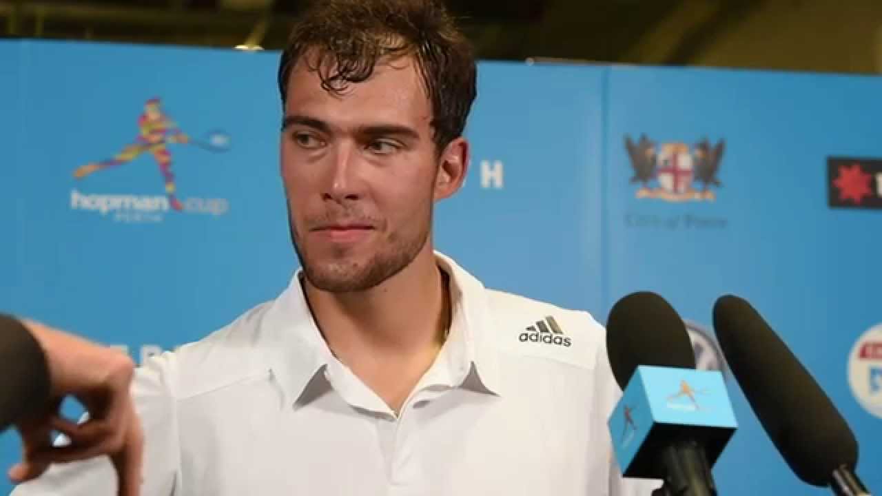Jerzy Janowicz press conference - Hopman Cup 2015