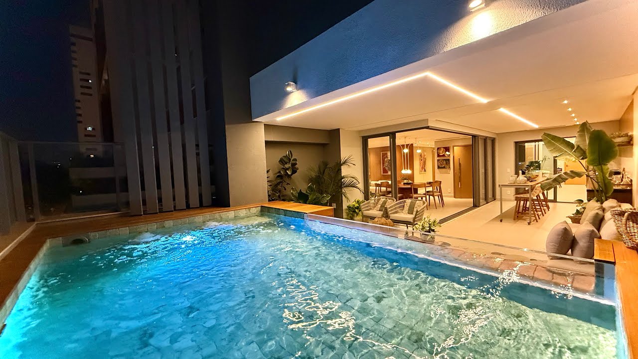 APARTAMENTO COM PISCINA A VENDA POR R$ 4.600.000,00| PORTEIRA FECHADA | SETOR MARISTA - GOIÂNIA