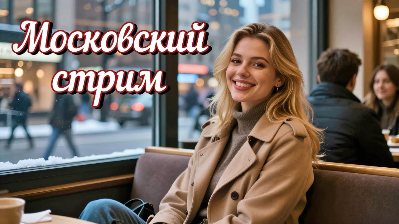 Московский стрим. Прогулка по Москве. 9 февраля 2026