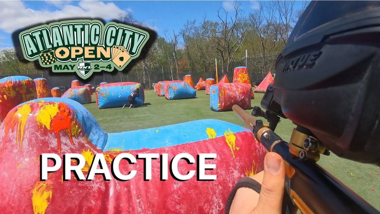 NXL Atlantic City 2025 Layout Practice at Long Live Paintball