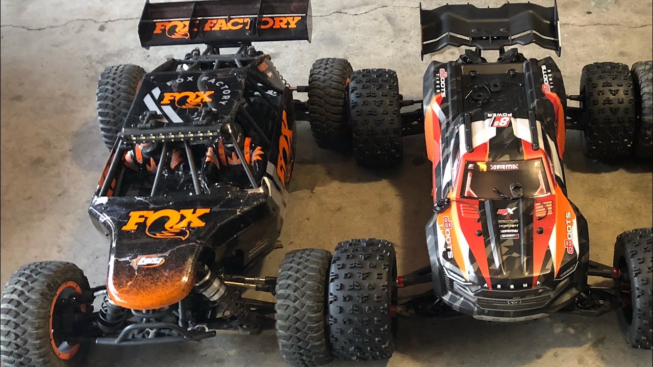 Arrma Kraton 8s and Losi dbxl-e 2.0 esc programming also some maintenance