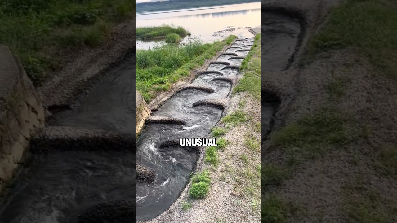 The ingenious structure helping fish swim upstream
