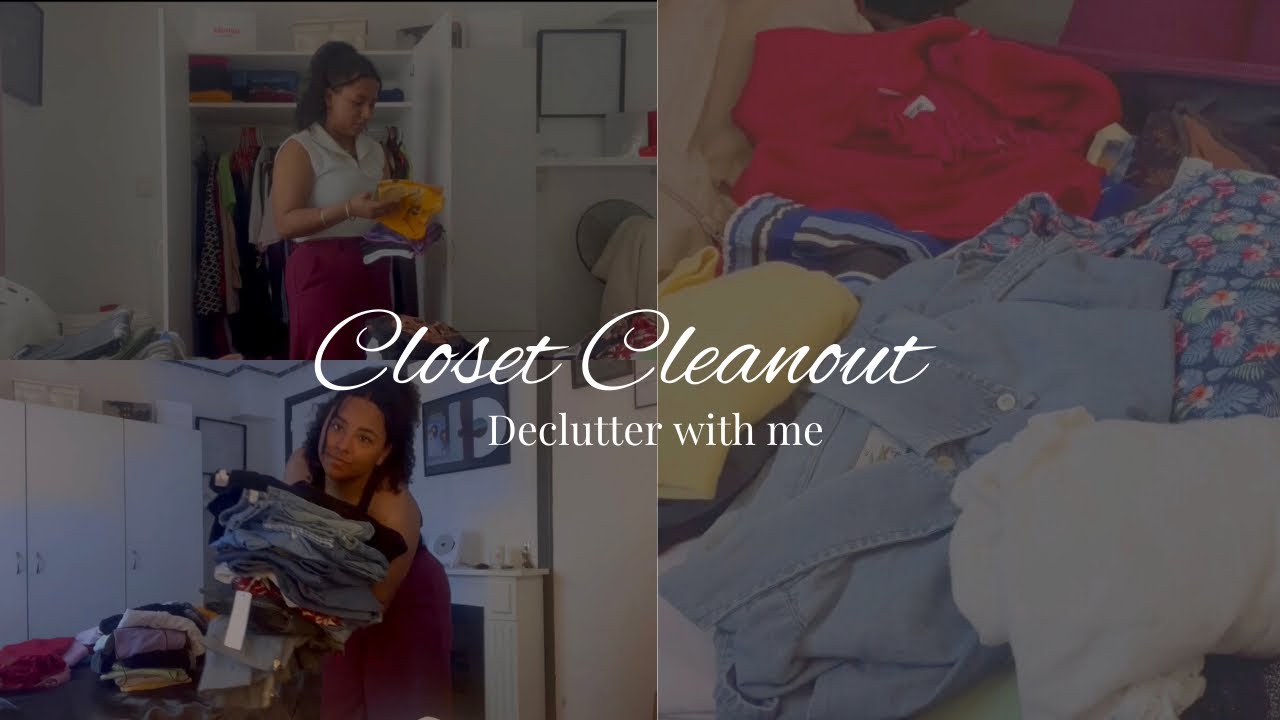 BIG SPRING CLOSET CLEAN OUT / DECLUTTER WITH ME | MAY 2022