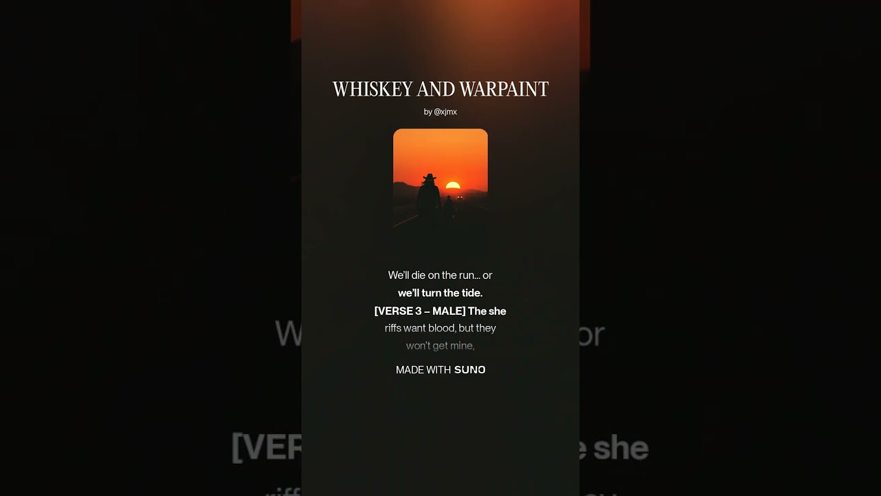 Whiskey and Warpaint (Blues Rock) - xJMx