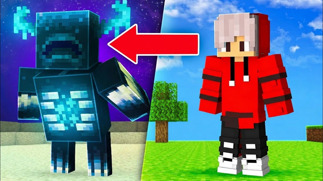 Смогу ли я пройти Minecraft до конца, но если я убью моба, то превращусь в него?! 🔥😨