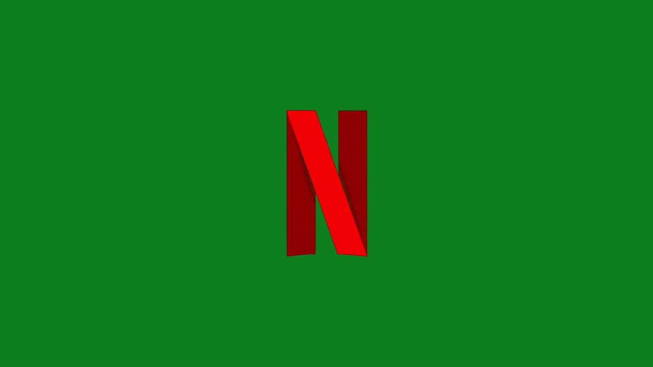 Netflix New Logo Animation Intro || green screen