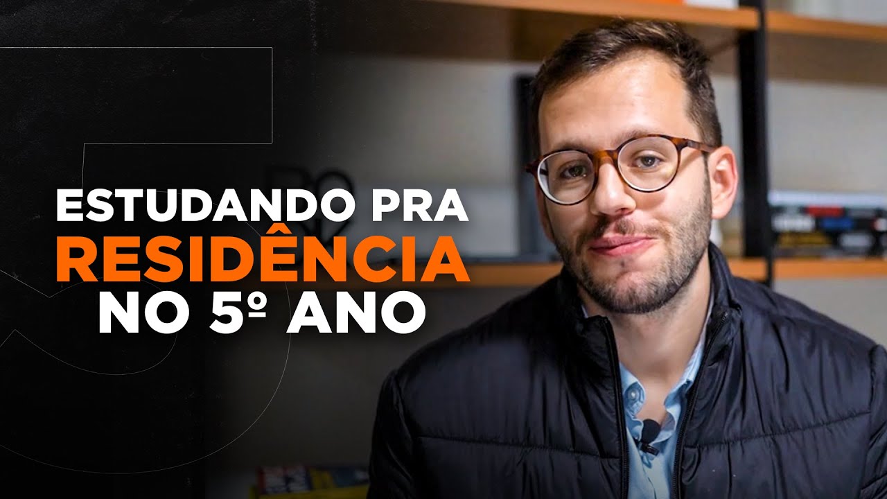 Como estudar para residência médica mesmo estando no 5° ano