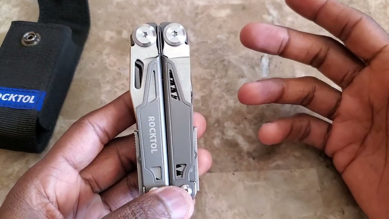 EDC: Rocktol 19 in 1 Multitool Review (Leatherman Wave Plus Clone)