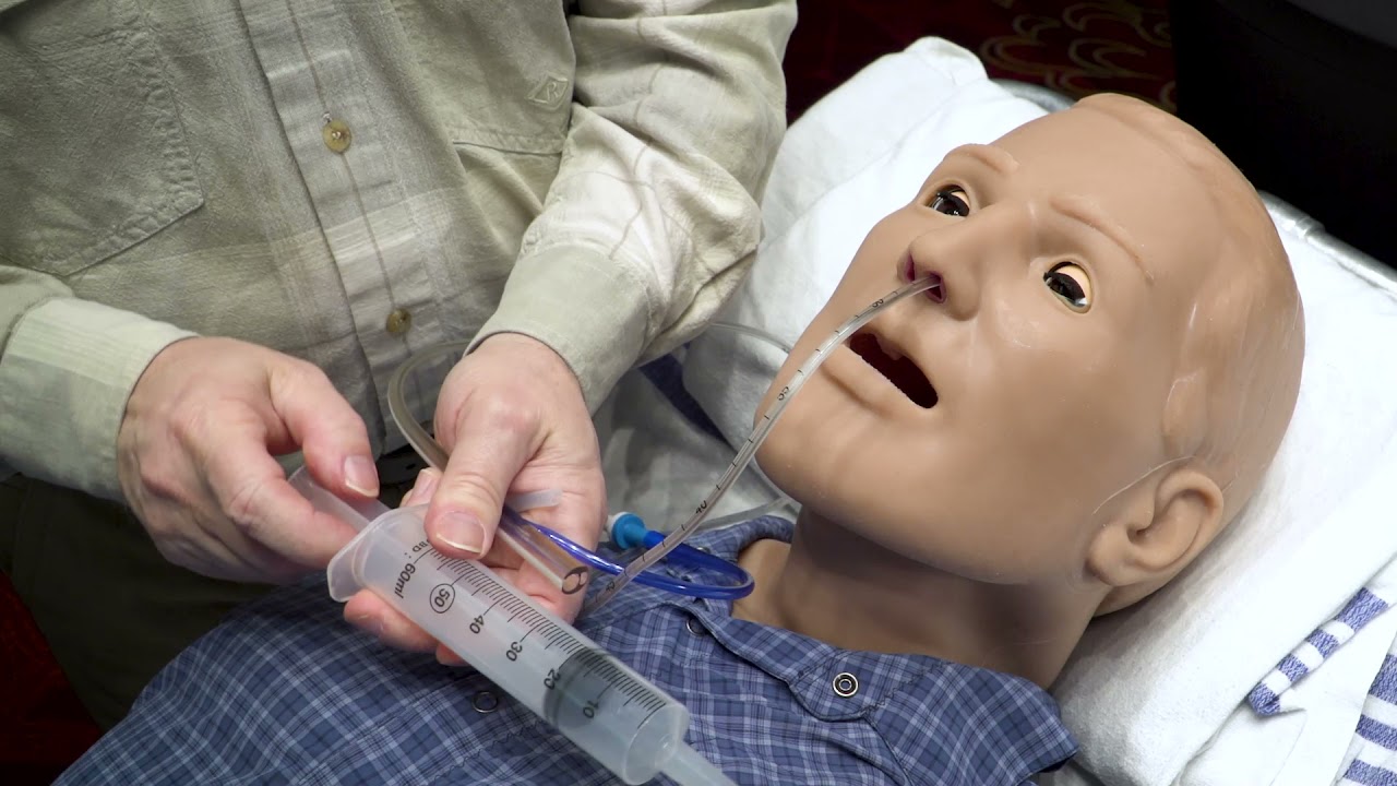 #7 How to insert the nasal gastric tube