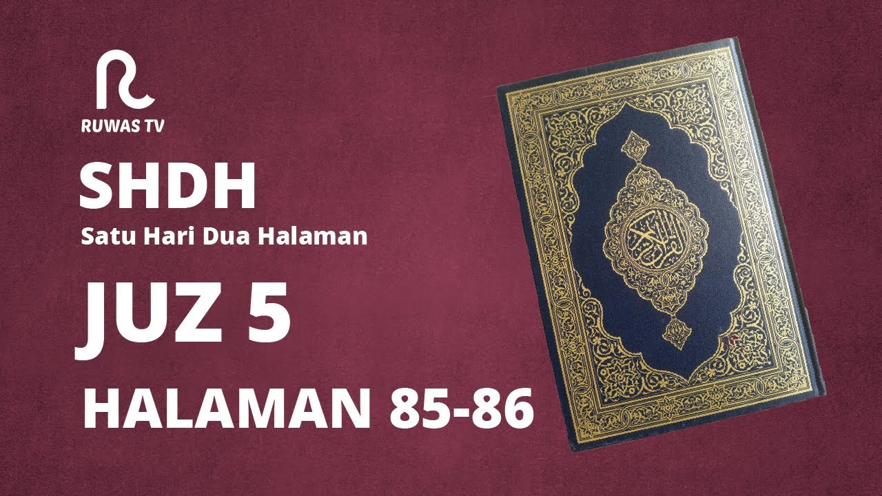 SHDH - Juz 5 Halaman 85-86