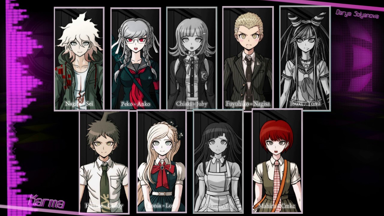 Danganronpa 2 - KARMA【English Cover Chorus 9人+1α】ver. Seiryuudo