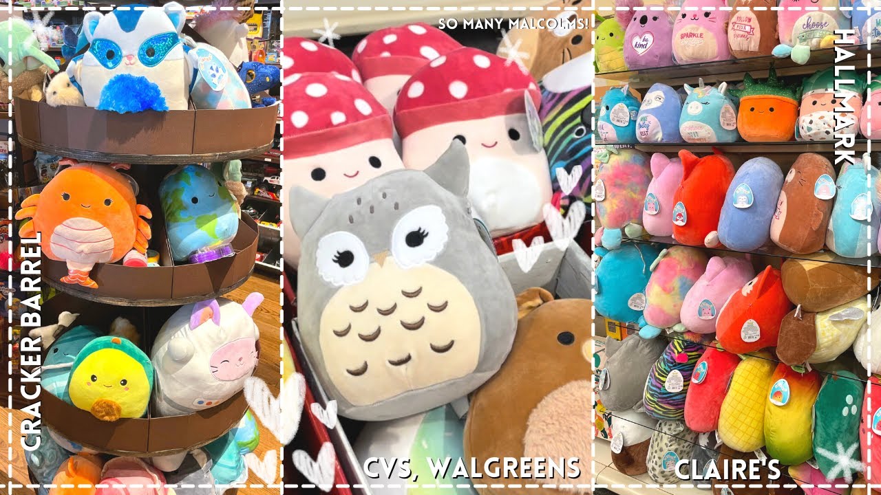 squishmallow hunting vlog - sooo many finds!