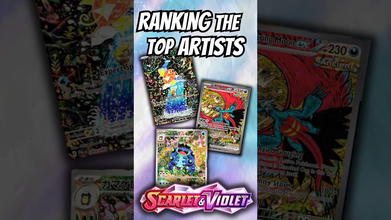 Ranking the TOP Pokemon Card Artists