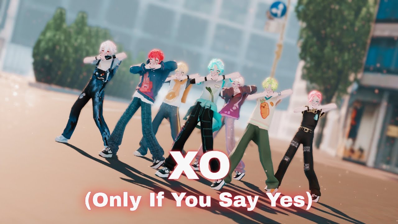 [MMD] ENHYPEN - XO (Only If You Say Yes) Full 7p version Motion and Models DL