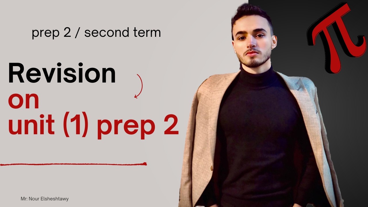 ''Unit 1 Math Revision for the second prep students.''