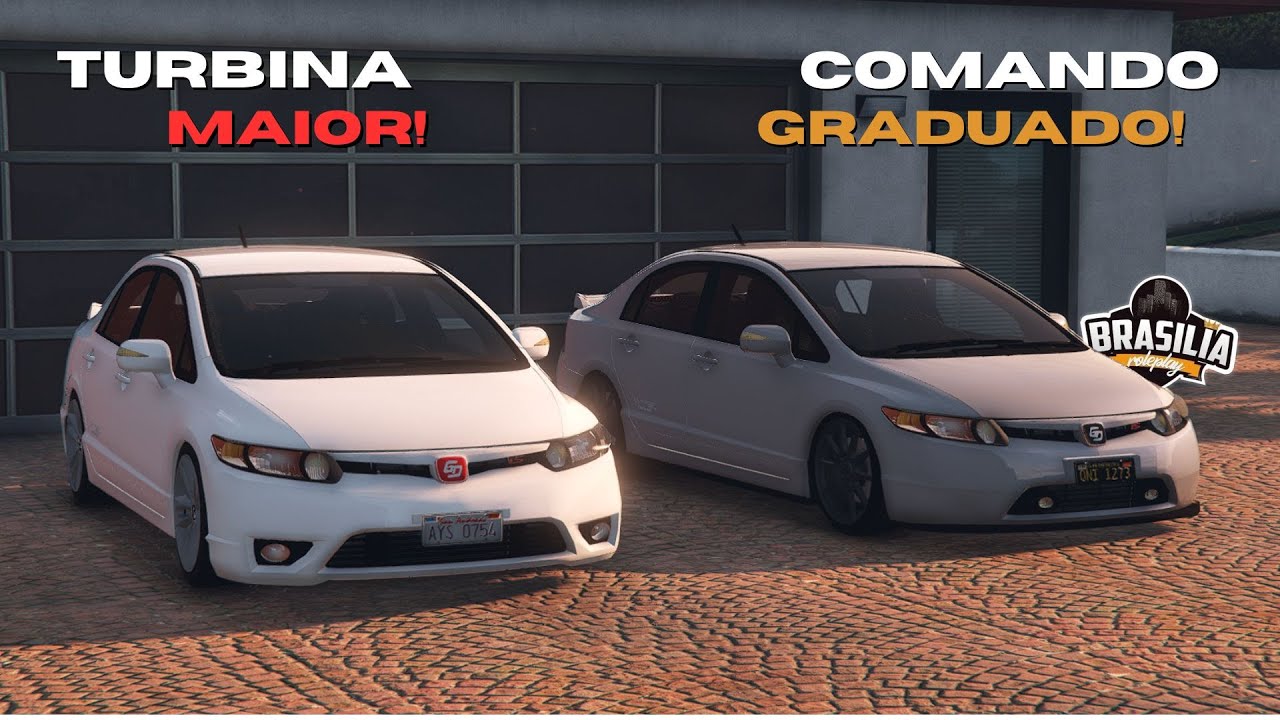 DOIS CIVIC SI, MAS COM PREPARAÇÕES DIFERENTES! QUAL ANDA MAIS? Brasília RP #21