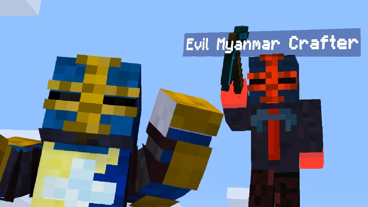 Evil Myanmar Crafter ကို ချမယ် !! | ChipaCraft#23