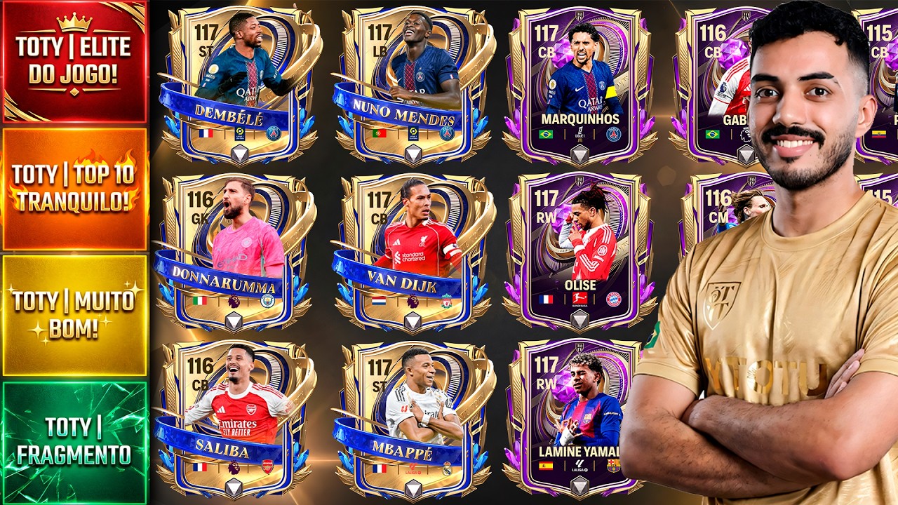 A ESCOLHA FINAL! 🚨 TIER LIST 100% COMPLETA do TOTY 26 no FC MOBILE!