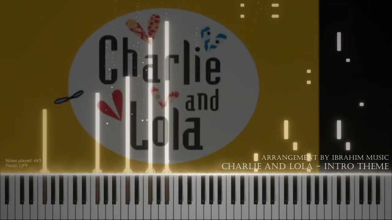 Charlie and Lola - Piano Tutorial/Synthesia