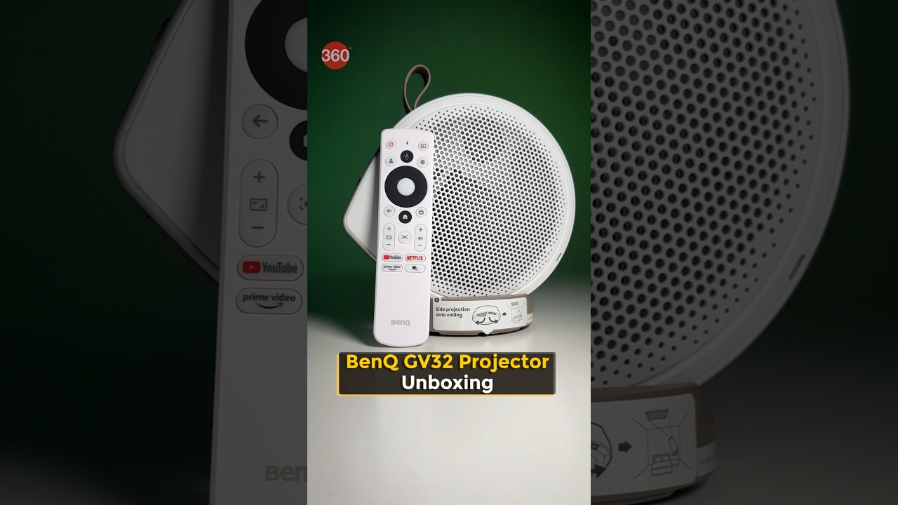 BenQ GV32 Projector Unboxing & First Look 