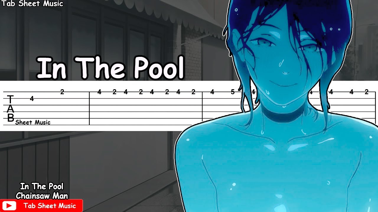 Chainsaw Man: Reze Arc OST - In The Pool Guitar Tutorial