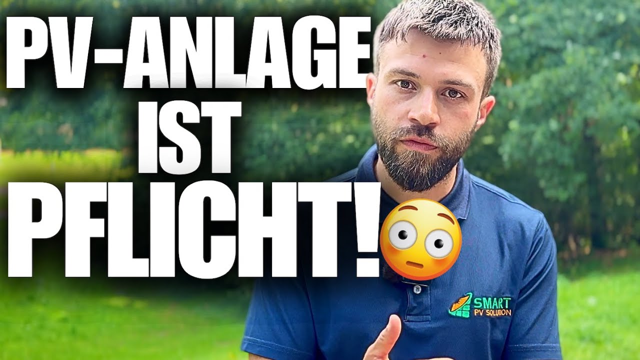 Warum eine SOLAR-ANLAGE bei dir (fast) Pflicht ist!