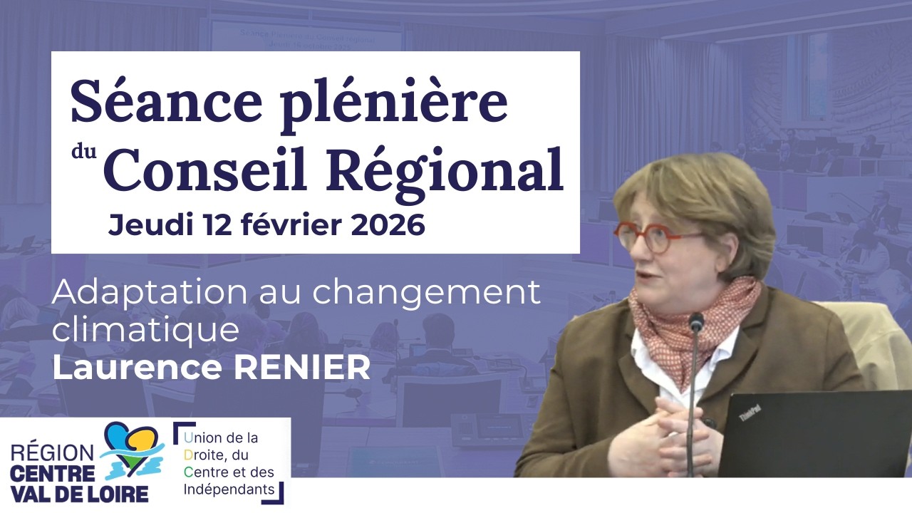 Intervention de Laurence RENIER sur l'adaptation au changement climatique