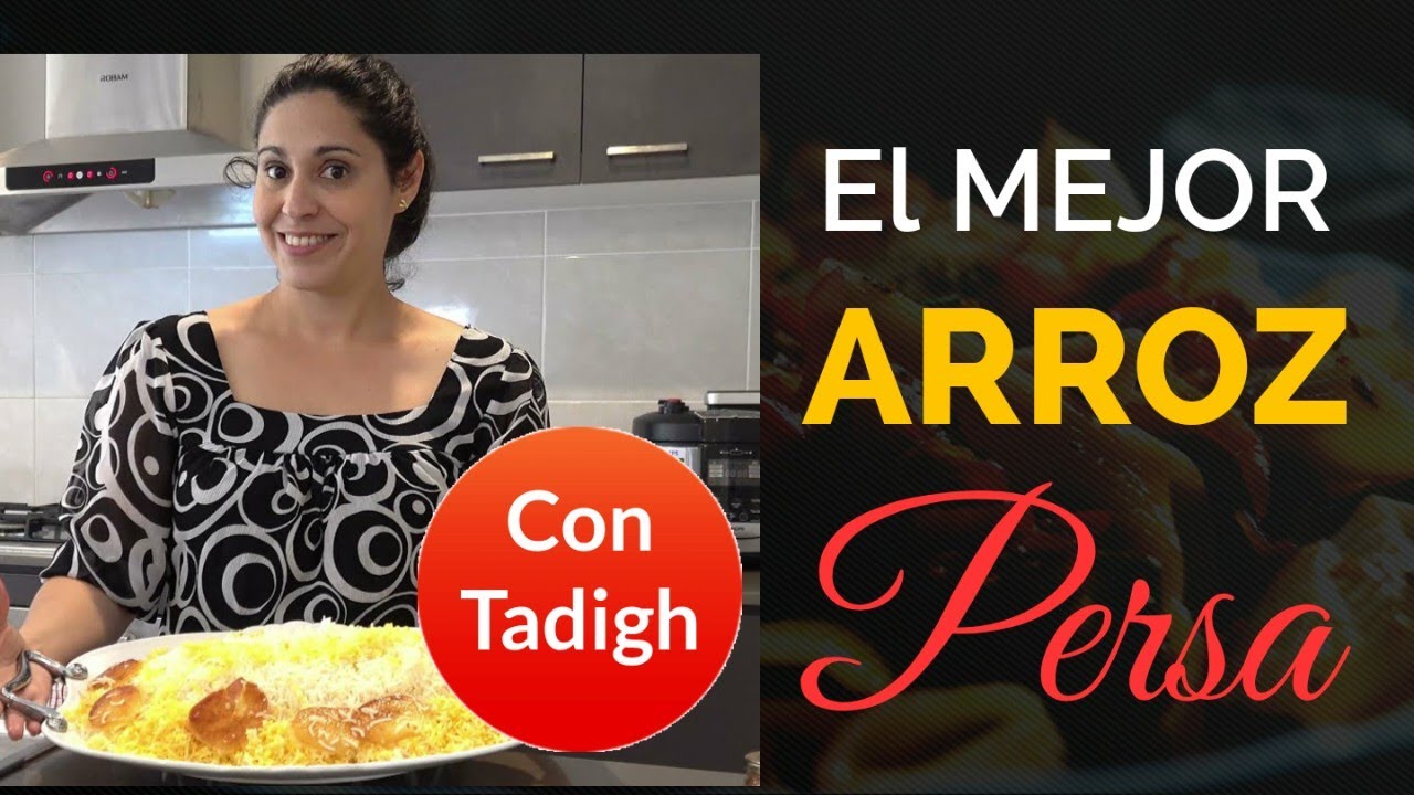 Cómo cocinar arroz estilo Persa crujiente Método tradicional tahdig de patatas English subtitles