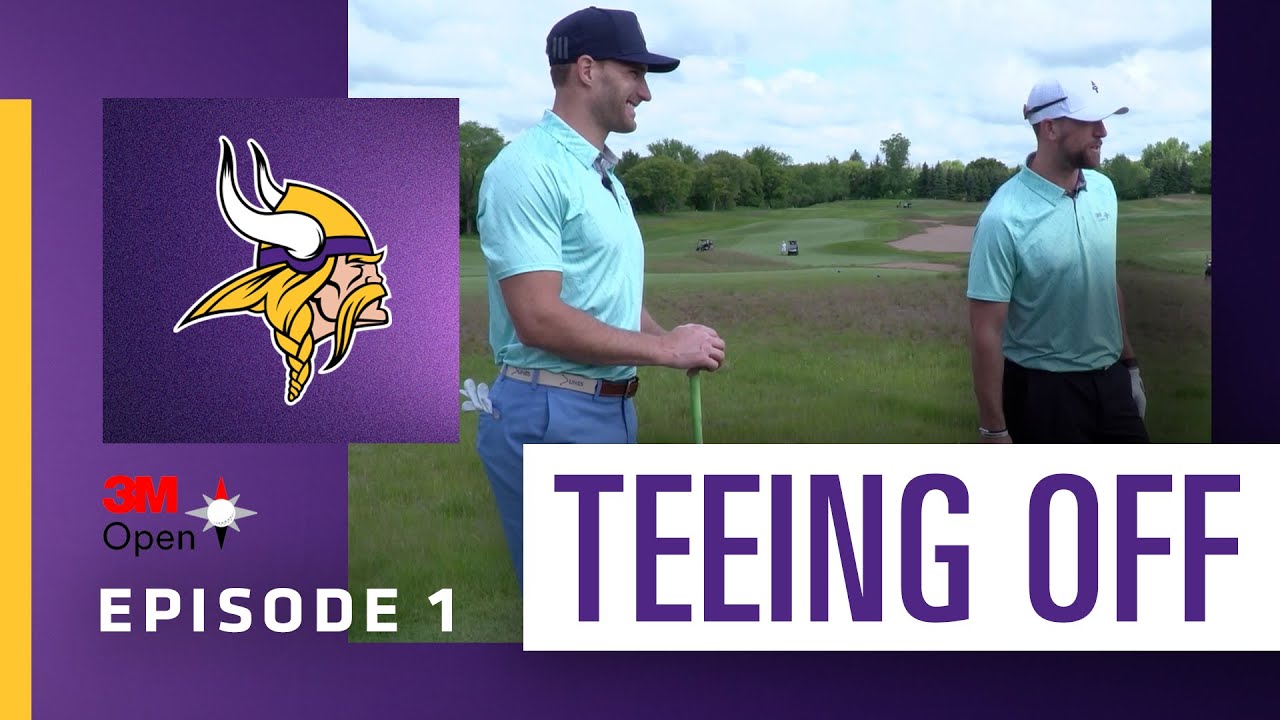 Teeing Off, Episode 1: Kirk Cousins and Adam Thielen vs. Patrick Peterson and Harrison Smith