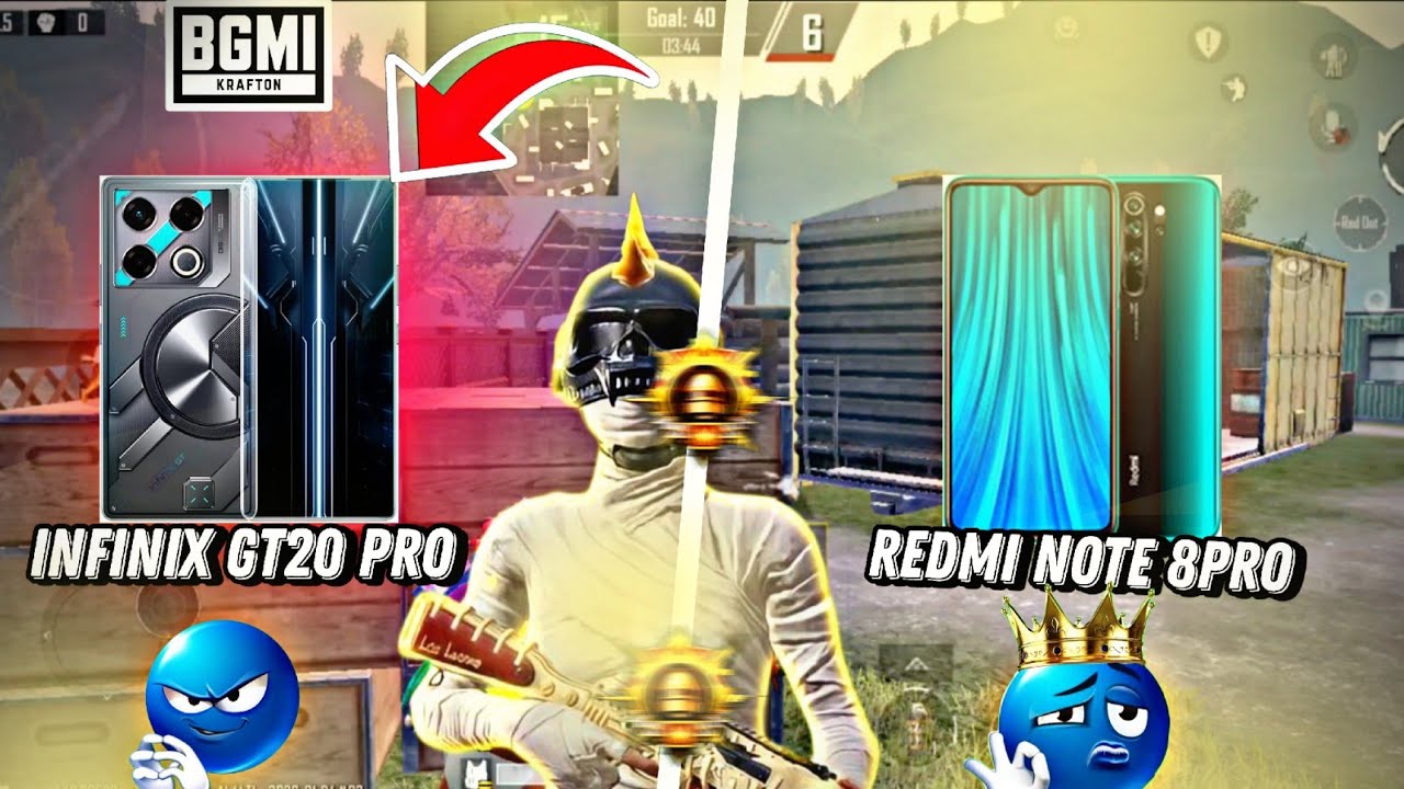  🤯Infinix GT 20 Pro vs redmi note 8pro shoking results🔥