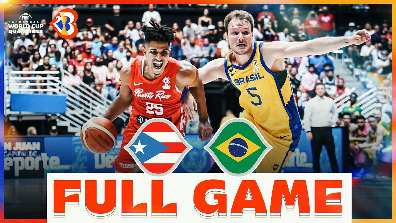 Puerto Rico v Brazil | Basketball Full Game - 