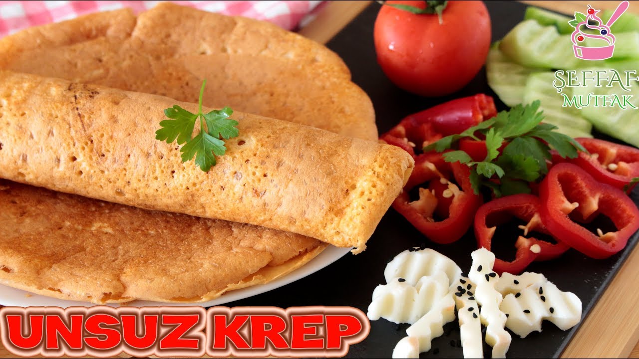 HİÇ UN KULLANMADAN HARİKA KREPLER HAZIRLADIM KARATAY IN MERCİMEK KREBİ