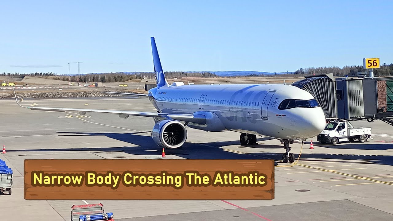[TRIP REPORT] SAS Scandinavian Airlines Airbus A321LR From Oslo OSL To New York JFK In Economy Class