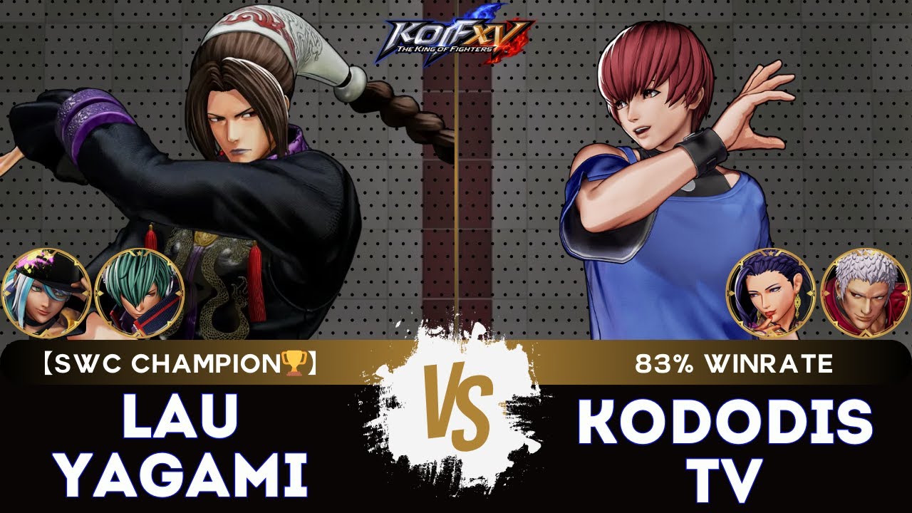 KOF XV ▰ LAUYAGAMI (Shun'ei/Duo Lon/Isla)  🆚 KODODIS TV (Chris/Luong/O.Yashiro)🎞️Replay Match - 1/26