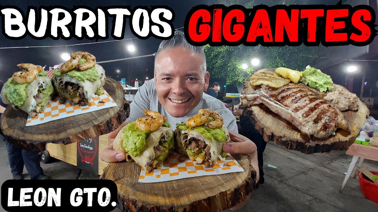 🌮🔥Burritos gigantes de camarones 🍤🍤con arrachera🥩 blvd. hilario medina esq. las torres