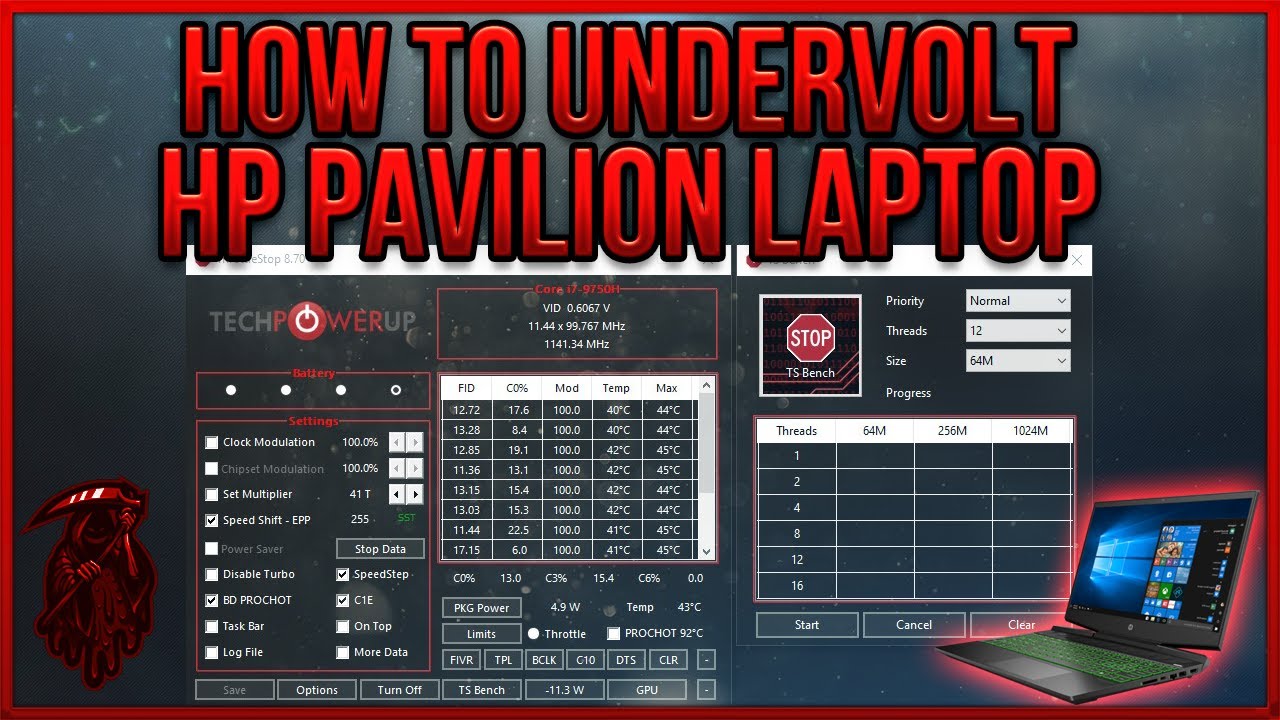 How To Undervolt The Hp Pavilion Gaming Laptop CPU
