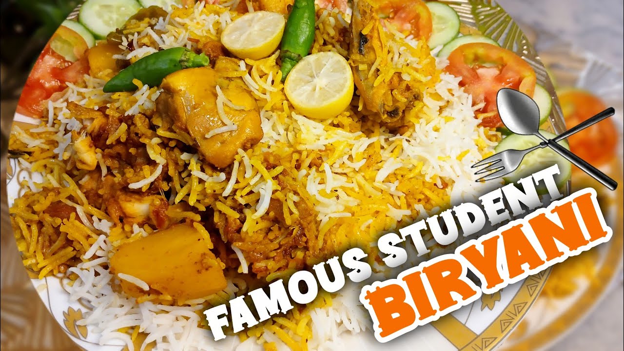 Karachi FAMOUS STUDENT BIRYANI | Pakistani STUDENT BIRYANI recipe | easy CHICKEN BIRYANI recipe