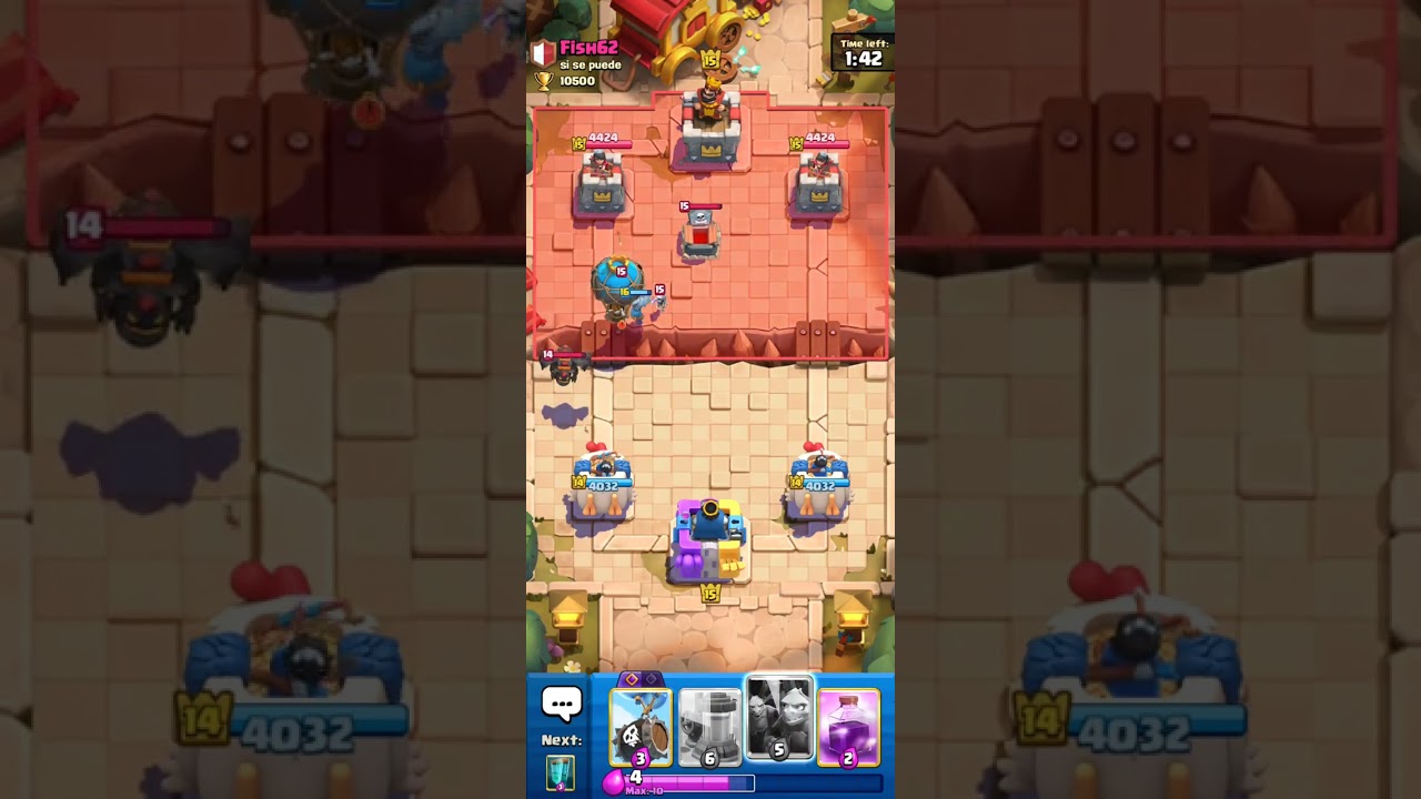 #supercell #clashroyale #gaming winning perfect elixir management
