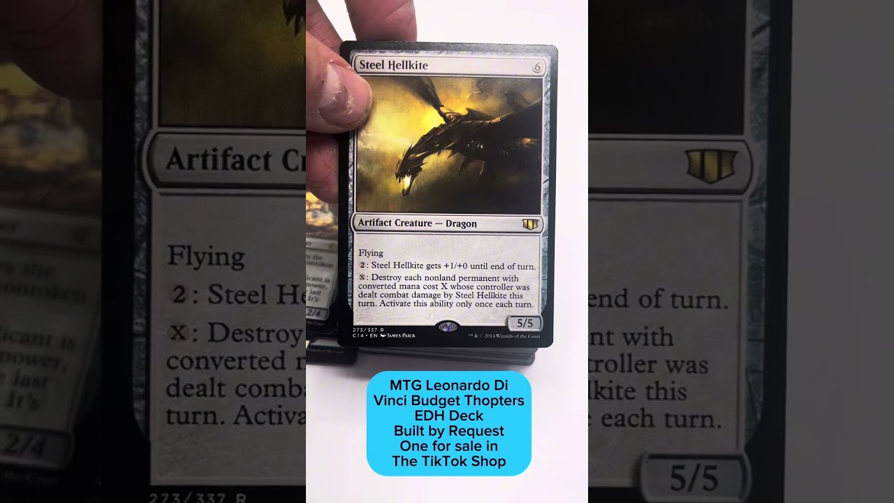 MTG Budget EDH Deck Tech: Leonardo Di Vinci Thopters by Combo of Rocks